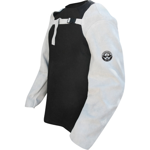 Leather Welding Sleeves, 24" L, Pearl Grey Ottawa Fastener Supply