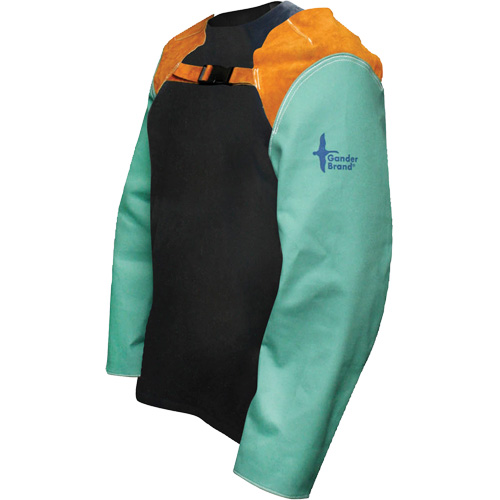 FR Canvas Welding Sleeves, 24" L, Green Ottawa Fastener Supply