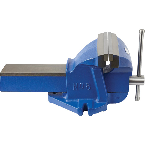 Mechanic's Vise, 8" Jaw Width, 4" Throat Depth Ottawa Fastener Supply