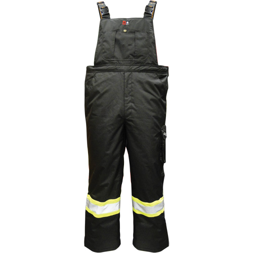 Journeyman Insulated Overalls, 2X-Large, Black Ottawa Fastener Supply