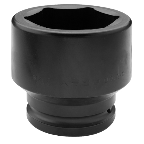 Socket, Impact, 3-1/8", 1-1/2" Drive, 6 Points Ottawa Fastener Supply