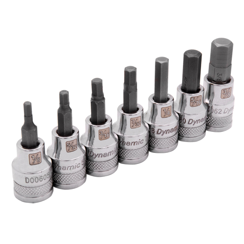 Standard SAE Socket Set, 7 Pcs Ottawa Fastener Supply