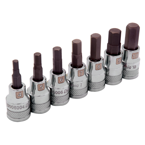 Standard Metric Socket Set, 7 Pcs Ottawa Fastener Supply
