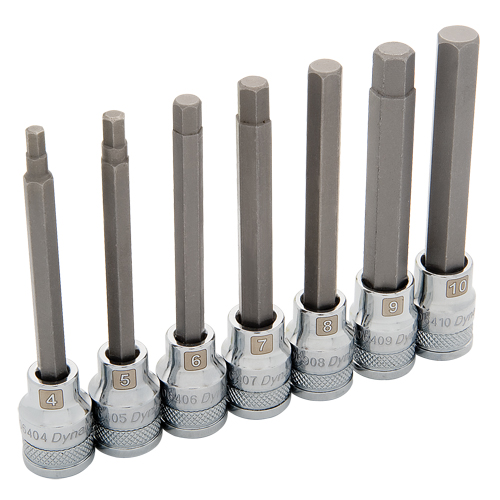 Long Metric Socket Set, 7 Pcs Ottawa Fastener Supply