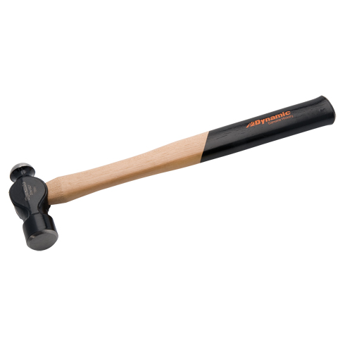 Ball Pein Hammer, 16 oz. Head Weight, Polished Face, Wood Handle Ottawa Fastener Supply
