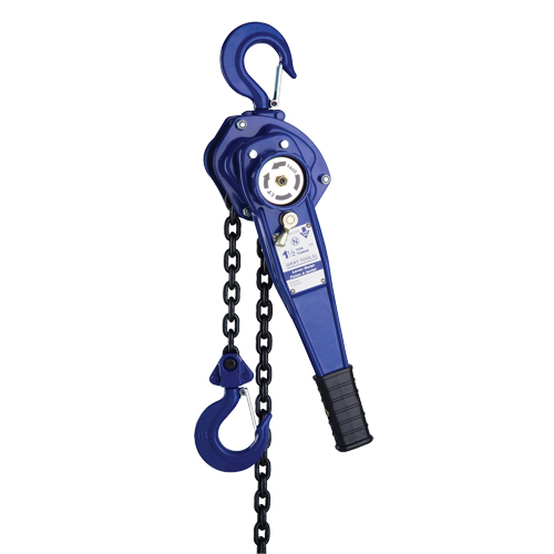 Lever Hoist with 3' Chain, 3' Lift, 500 lbs. (0.25 tons) Capacity Ottawa Fastener Supply