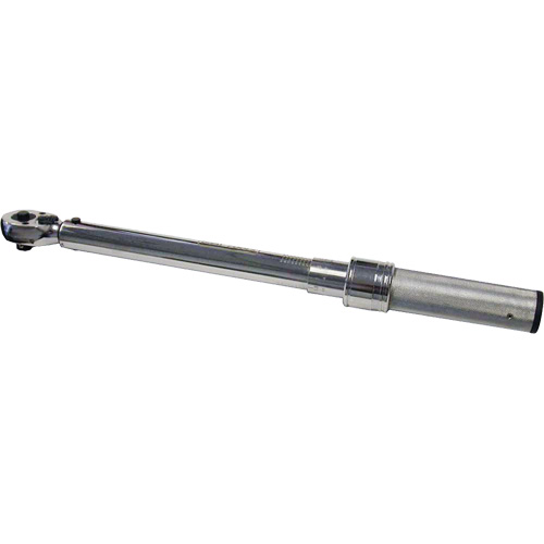 Micro-Adjustable Fixed-Head Torque Wrench, Click, 3/8" Square Drive, 10 - 100 ft-lbs. Ottawa Fastener Supply