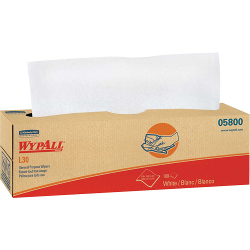WypAll&reg; L30 General Purpose Towels, All-Purpose, 16-2/5" L x 9-4/5" W Ottawa Fastener Supply