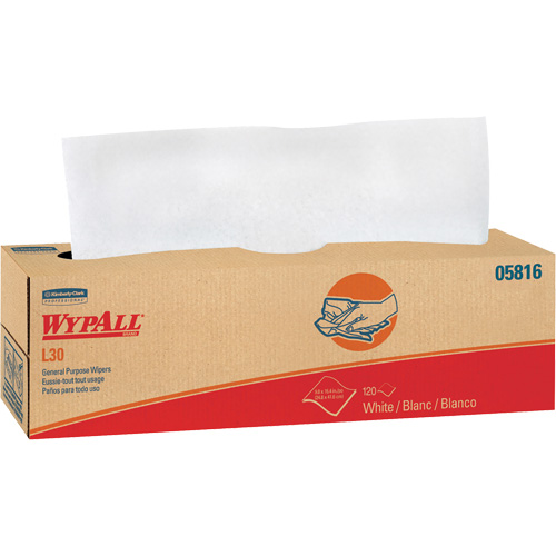 WypAll&reg; L30 General Purpose Towels, All-Purpose, 16-2/5" L x 9-4/5" W Ottawa Fastener Supply