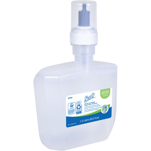 Nettoyant pour la peau certifi&eacute; &eacute;cologique Essential de Scott, Mousse, 1,2 L, Sans parfum Ottawa Fastener Supply