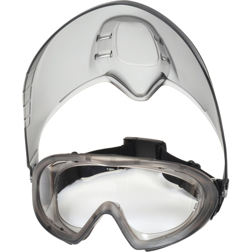 Capstone&reg; Shield Safety Goggles with Removable Faceshield, Clear Lens, Anti-Fog, Direct/Closed Vent Ottawa Fastener Supply