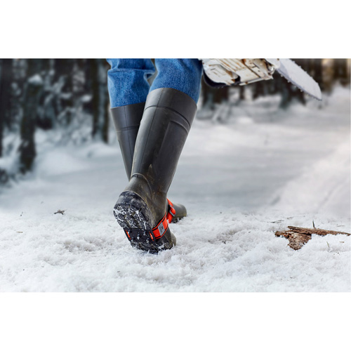 Mid-Sole Ice Cleats, Tungsten Carbide, Stud Traction, One Size Ottawa Fastener Supply