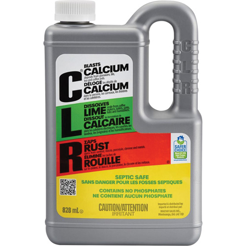 CLR&reg; Calcium, Lime & Rust Remover, 828 ml, Bottle Ottawa Fastener Supply