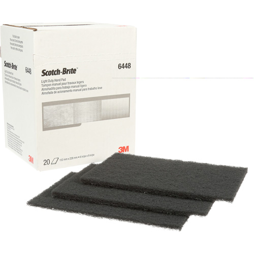 Scotch-Brite General Hand Pad, Silicon Carbide, 6" x 9", Ultra Fine Grit Ottawa Fastener Supply