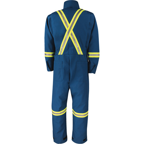 Dupont Nomex&reg; IIIA Deluxe Coveralls, Size 3X-Large (Tall), Royal Blue, 6 cal/cm² Ottawa Fastener Supply