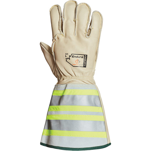 Endura&reg; Deluxe Winter Lineman Gloves with 6" Reflective Cuff, Medium, Horsehide Palm, Thinsulate Inner Lining Ottawa Fastener Supply