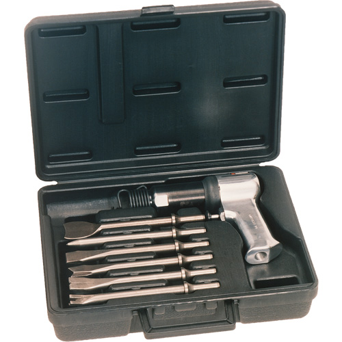 Super Duty Air Hammer Kit, 3 CFM, 1/4" NPT, 3000 BPM, 3/4" x 2-9/32" (19.05mm x 57.94mm) Ottawa Fastener Supply