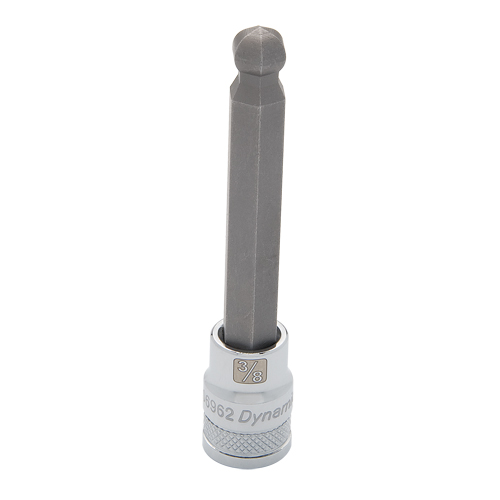 Long SAE Bit Socket, 3/8" x 3-5/8" L, 3/8" Drive Ottawa Fastener Supply