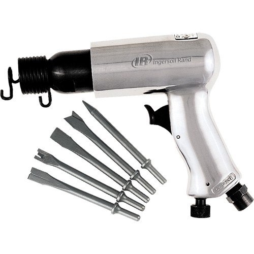 Air Hammer with Chisel Set, 3 CFM, 1/4" NPT, 3500 BPM, 11/16" x 2-5/8" (17.46mm x 66.68mm) Ottawa Fastener Supply