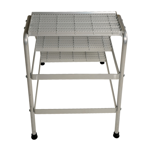 Aluminum Step Stand, 3 Steps, 34-9/16" x 22-13/16" x 30" High Ottawa Fastener Supply