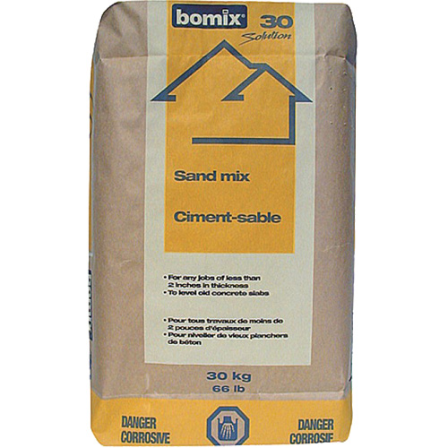 Portland Cement & Sand Mix, 66 lbs. ( 30 kg )/66 lbs. (30 kg) Ottawa Fastener Supply