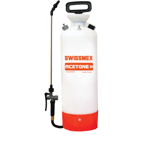 Acetone Handheld Sprayer, 2.4 gal. (1.9L), Polyethylene, 20" Wand Ottawa Fastener Supply