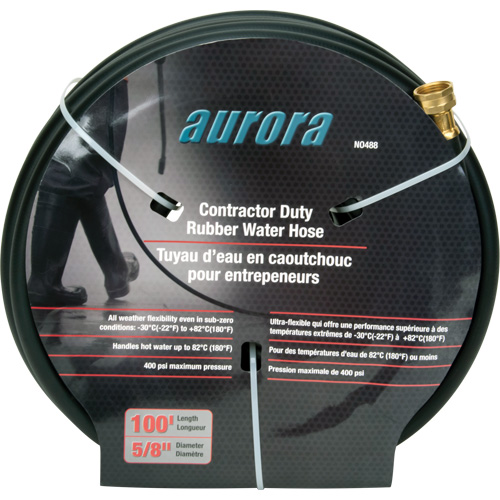 Contractor Duty Rubber Hose, Rubber, 5/8" dia. x 100' Ottawa Fastener Supply