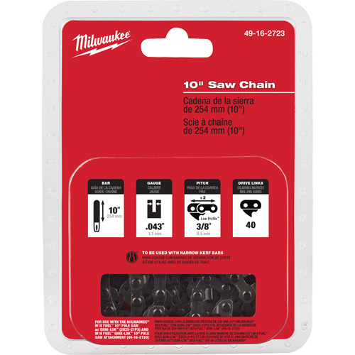 M18 Fuel 10" Saw Chain Ottawa Fastener Supply