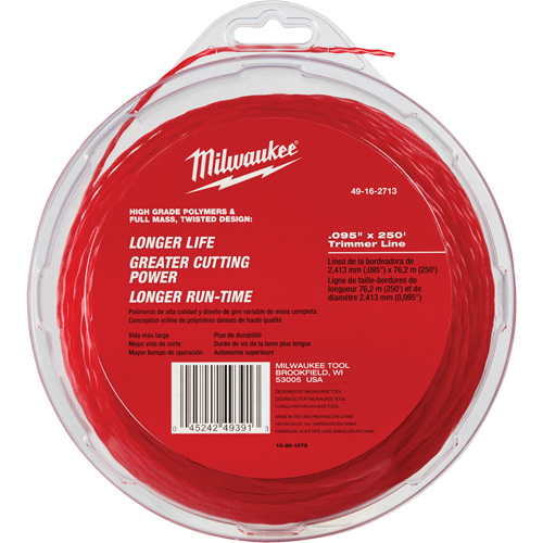 Fil de taille-bordures de 0,095" x 250' Ottawa Fastener Supply