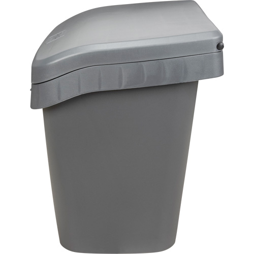 Salt & Sand Storage Bins, With Hasp, 21" x 27" x 26", 4.24 cu. ft., Grey Ottawa Fastener Supply