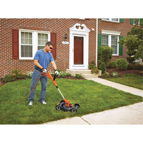 3-in-1 Compact Mower, Push Walk-Behind, Electric, 12" Cutting Width Ottawa Fastener Supply