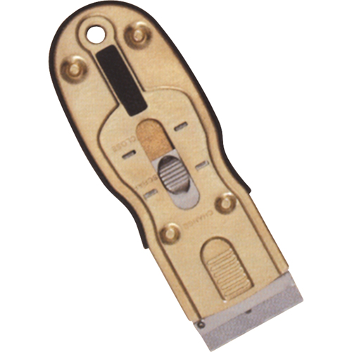 Ergonomic Razor Scrapers, Carbon Steel Blade, 1-1/2" Wide, Rubber Handle Ottawa Fastener Supply