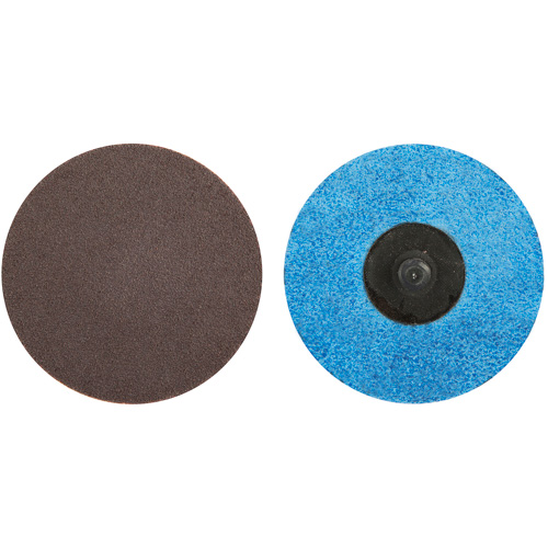 Disque de toile &agrave; changement rapide, 3" dia., Grain 100, Oxyde d'aluminium Ottawa Fastener Supply
