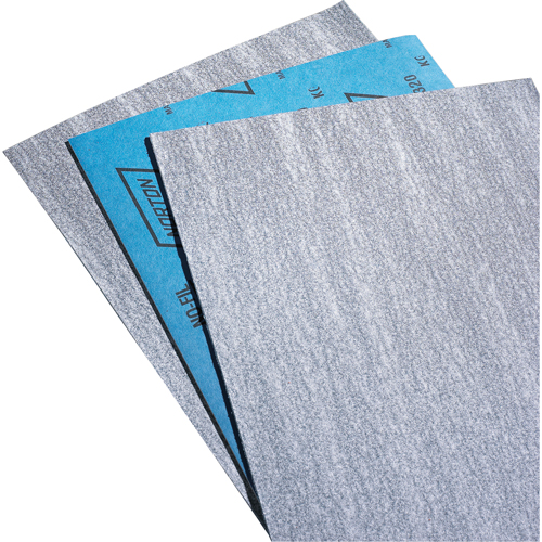 Sandpaper, Paper Sheets - No-Fil Durite A475, 9" x 11", P80-B Grit, Silicon Carbide Ottawa Fastener Supply
