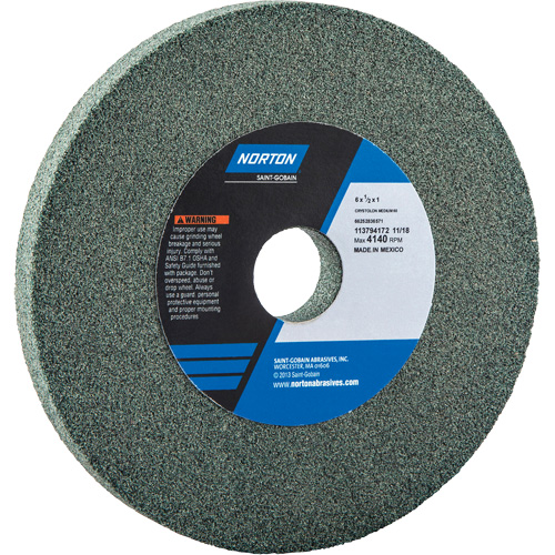 Bench Grinding Wheels - Gemini, 8" x 1", 1" Arbor Ottawa Fastener Supply