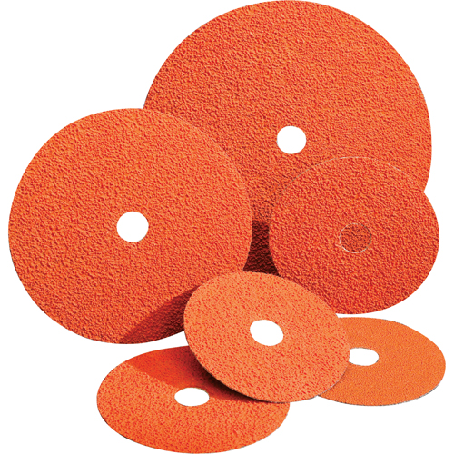 Blaze&reg; Fiber Discs, Ceramic Alumina, 24, 7" Dia x 7/8" Arbor Ottawa Fastener Supply