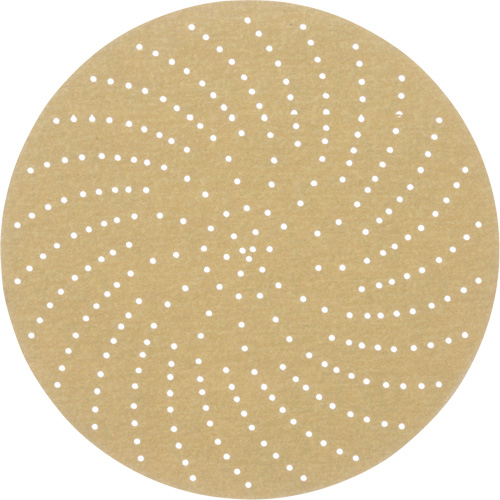 Disque de ponçage net Hookit, dia 6", Grain P320, Oxyde d'aluminium, Poids C Ottawa Fastener Supply