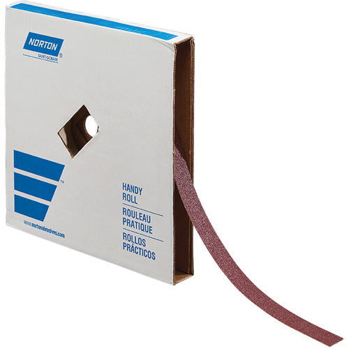 Rouleau de toile abrasive pour m&eacute;tal, Oxyde d'aluminium, 1" la x 150' lo, Grain 60 Ottawa Fastener Supply