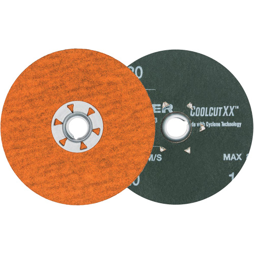 Coolcut XX Sanding Disc, 4-1/2" Dia., 120 Grit, Ceramic Ottawa Fastener Supply