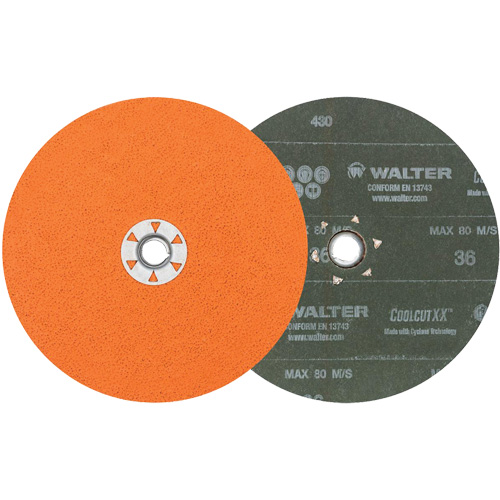 Coolcut XX Sanding Disc, 7" Dia., 36 Grit, Ceramic Ottawa Fastener Supply