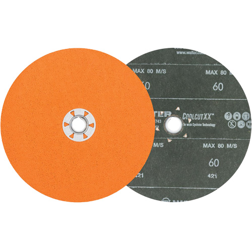 Coolcut XX Sanding Disc, 7" Dia., 60 Grit, Ceramic Ottawa Fastener Supply