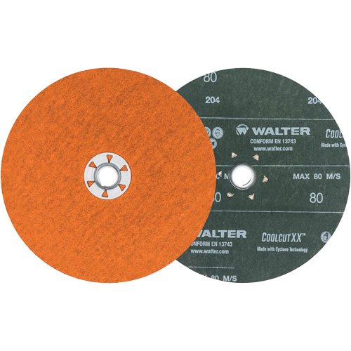 Coolcut XX Sanding Disc, 7" Dia., 80 Grit, Ceramic Ottawa Fastener Supply