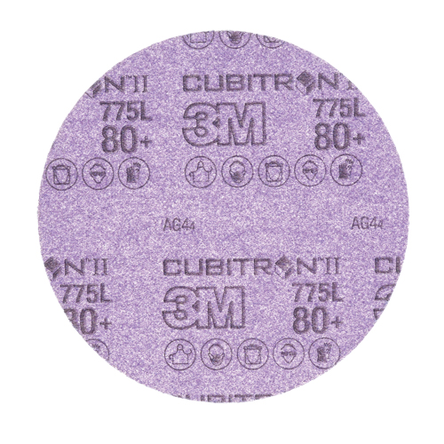 Rouleau de disques abrasifs Cubitron II Stikit, 6" dia., Grain 80+, C&eacute;ramique Ottawa Fastener Supply