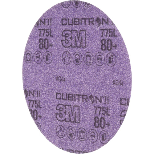 Rouleau de disques abrasifs Cubitron II Stikit, 6" dia., Grain 80+, C&eacute;ramique Ottawa Fastener Supply