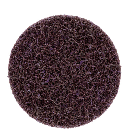Disque de brossage et de finition Roloc Scotch-Brite, 3" dia., Grain Moyen, Carbure de silicium Ottawa Fastener Supply