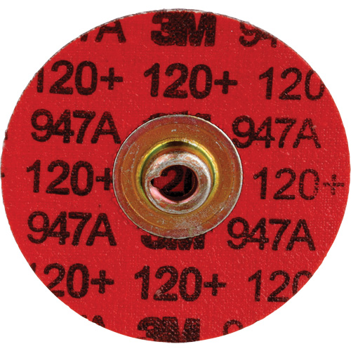 Cubitron II Roloc Durable Edge Disc, 2" Dia., 120+ Grit, Ceramic Ottawa Fastener Supply