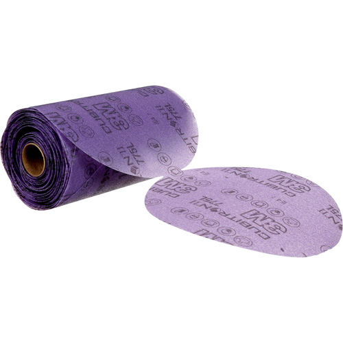 Cubitron II Stikit Clean Sanding Film Disc, 5" Dia., 120+ Grit, Ceramic Ottawa Fastener Supply