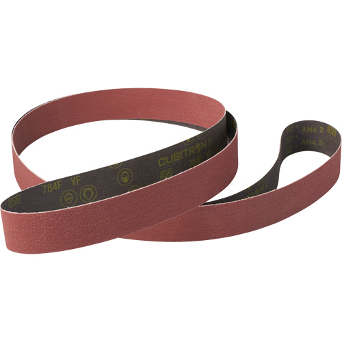 Cubitron II Cloth Belt 784F, 1/2" W x 12" L, Ceramic, 80+ Grit Ottawa Fastener Supply