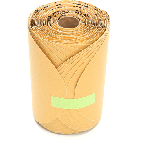 Stikit Gold Paper 216U Disc Roll, Aluminum Oxide, 6" W x 87' L, P220 Grit Ottawa Fastener Supply