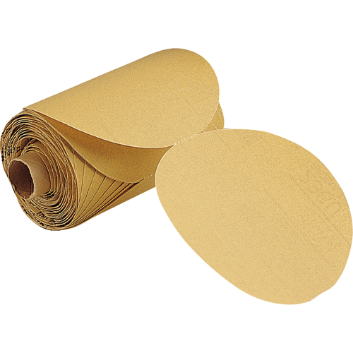 236U Stikit Paper Disc Roll, 6" Dia., P100 Grit, Aluminum Oxide Ottawa Fastener Supply